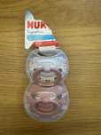 NUK Classic Signature - 2 smoczki - 0-6M 0M+