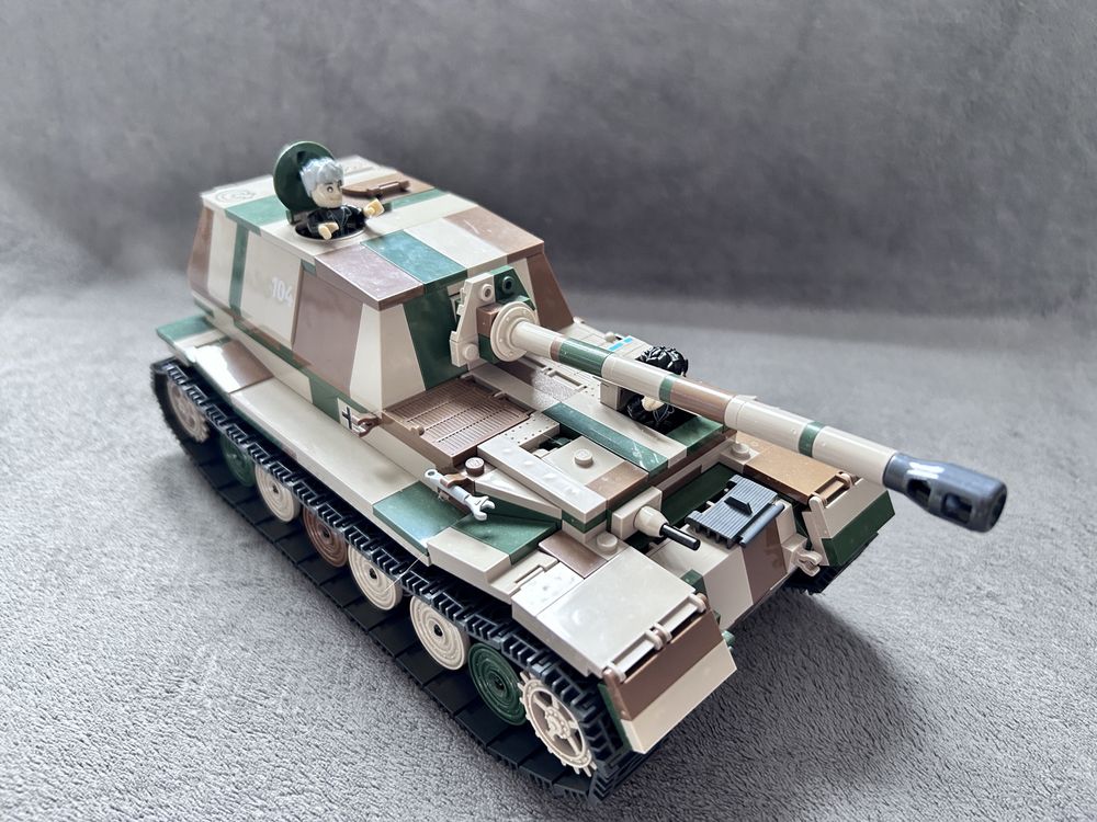 Klocki cobi 2507 czołg Panzerjager Elefant cobiJ312