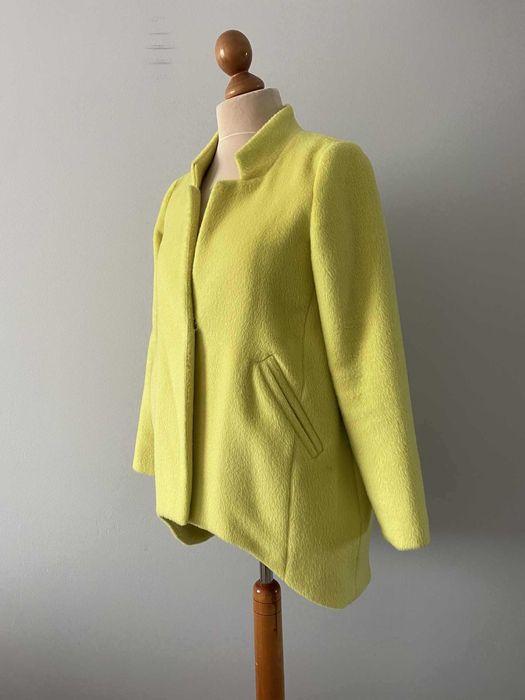 Elisabetta F Płaszcz kurtka damska blezer seledynowa M