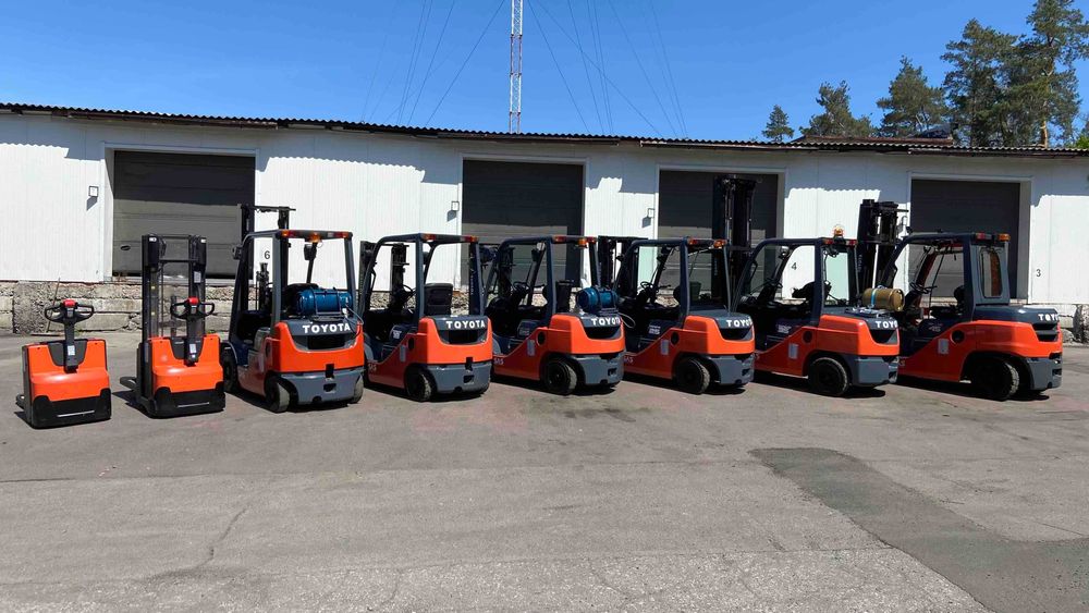 Навантажувач газовий TOYOTA 02-8FGF18, 2021 рік, погрузчик Тойота