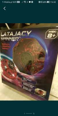 Spinner spiner latający świecący