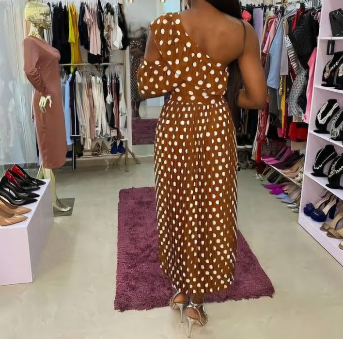 PrettyLittleThing nowa z metką sukienka czekoladowa brązowa XL 42