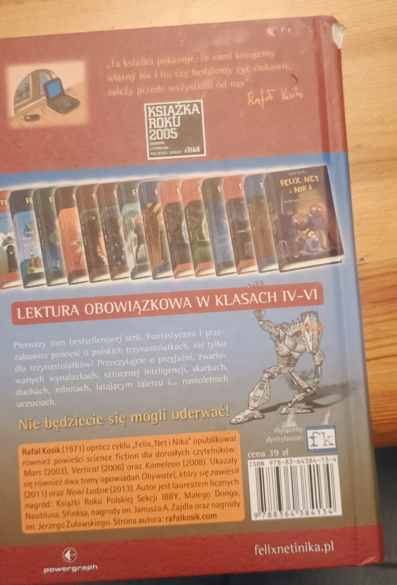 Książka "Felix, Net i Nika"