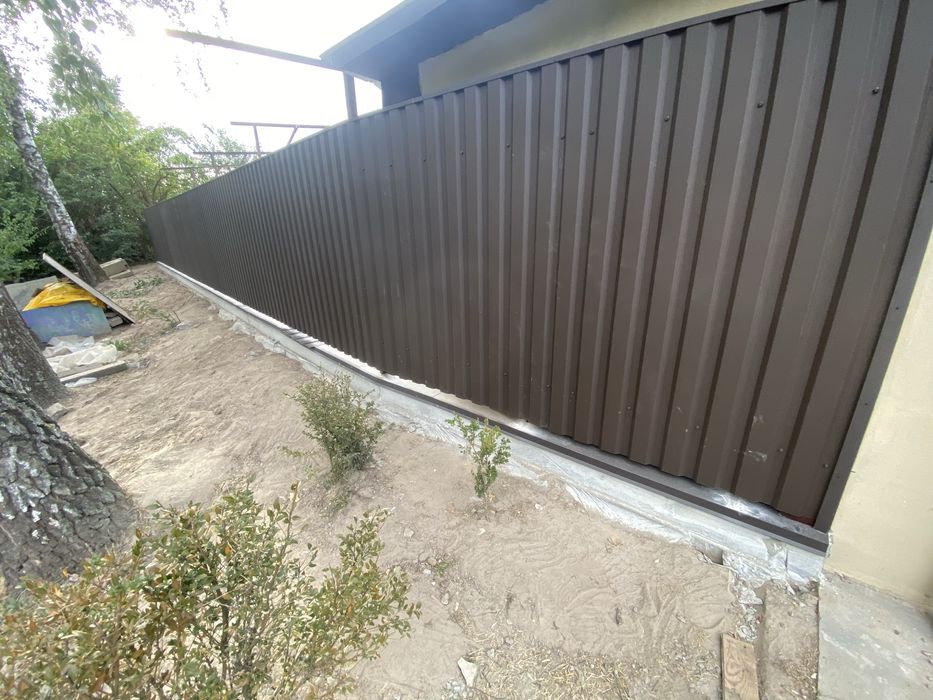 Хозблоки навіси забори відкатні ворота під ключ