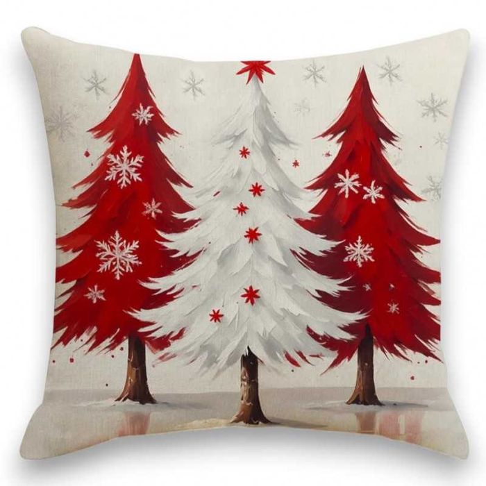 Świąteczne poszewki dekoracyjne 45x45 cm – piękne wzory