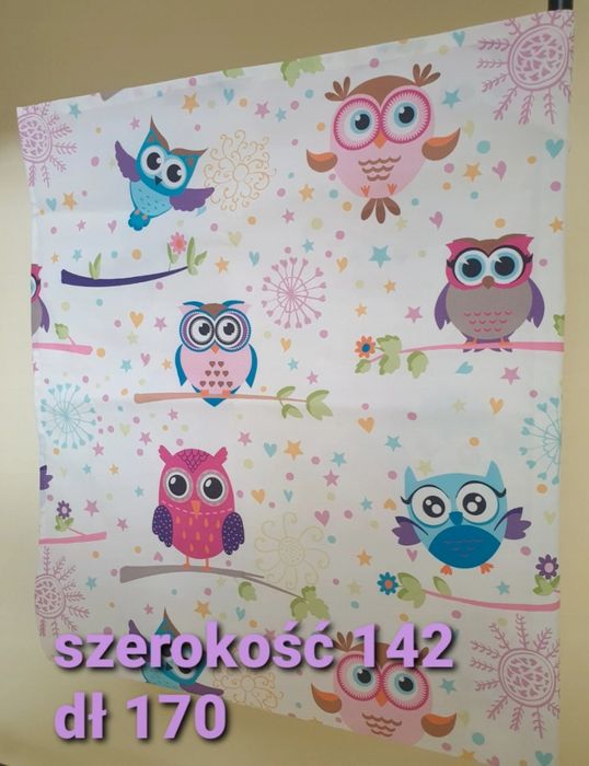 Zasłony y do pokoju dziecięcego