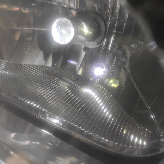 Led lamp h4, лампа лед з активним охолодженням, лінза