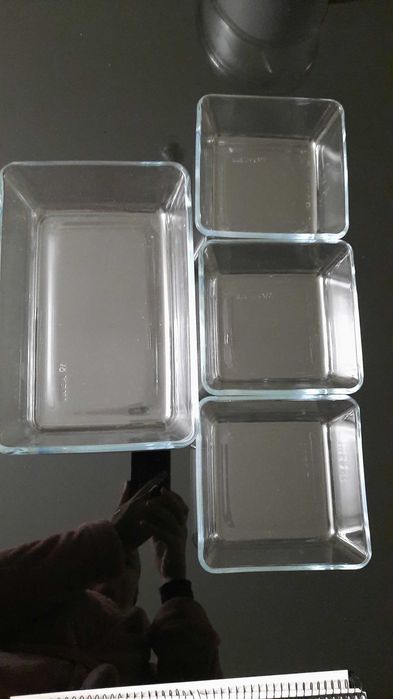 Travessas de vidro ikea