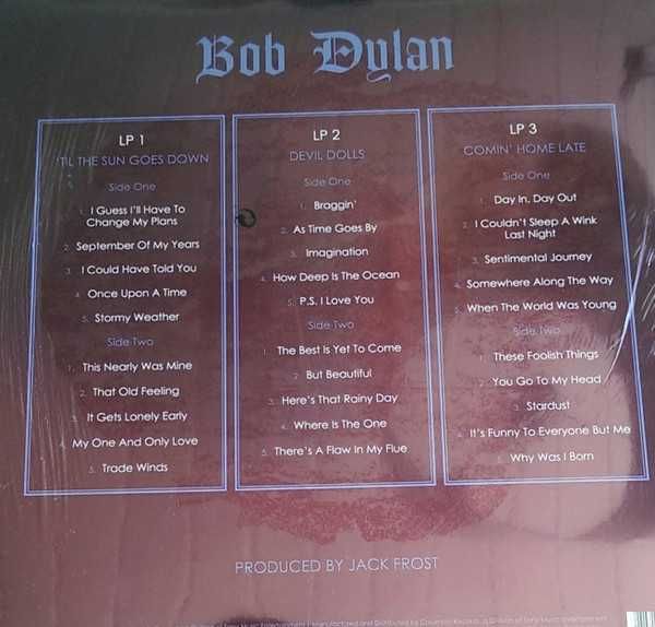 BOB DYLAN- TRIPLICATE- 3 LP-płyta nowa , zafoliowana