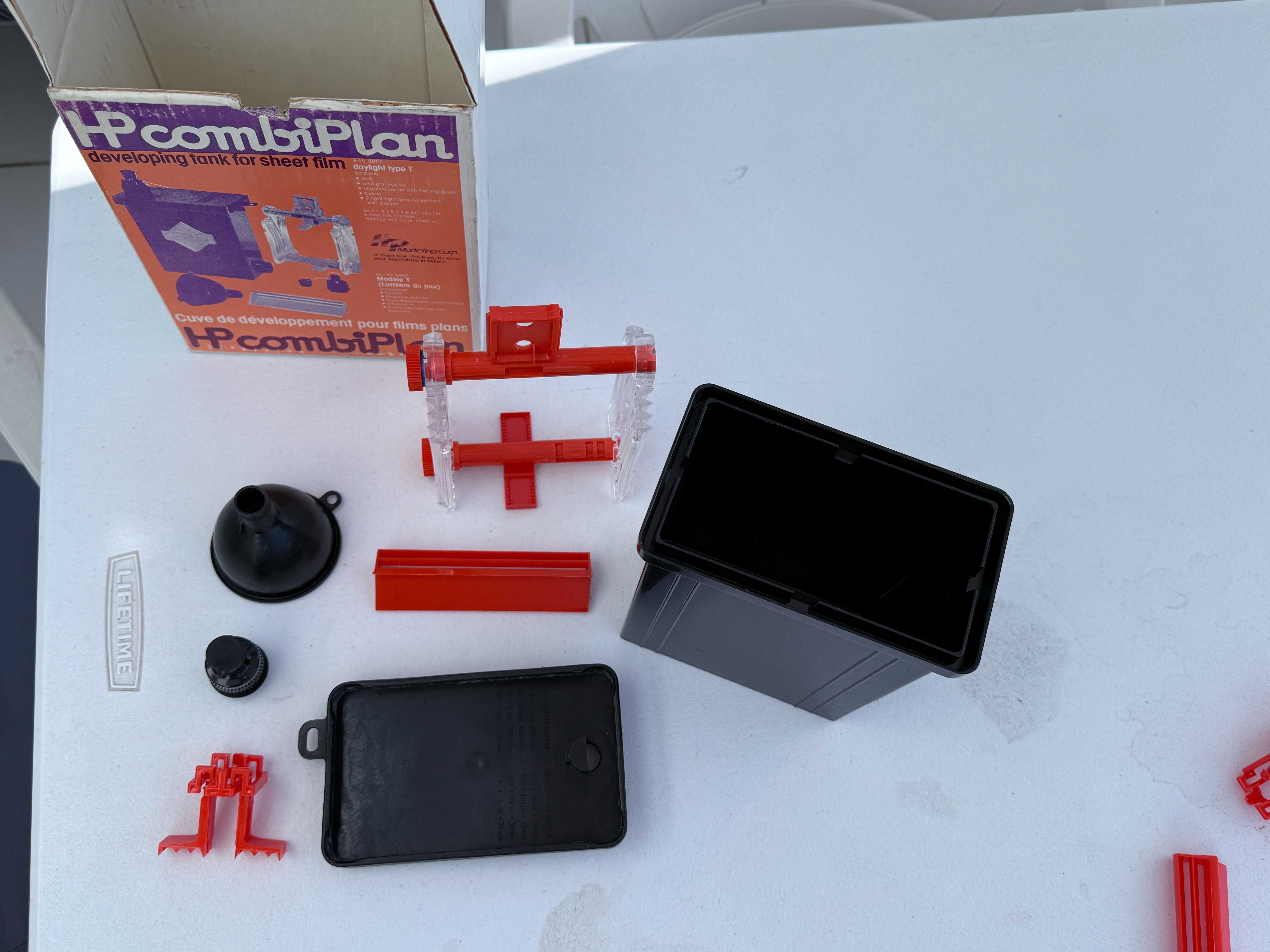 HP Combi Plan Model T Daylight Development Tank