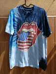 Koszulka T-shirt Rolling Stones Tie Dye size S Vintage Rock Y2K