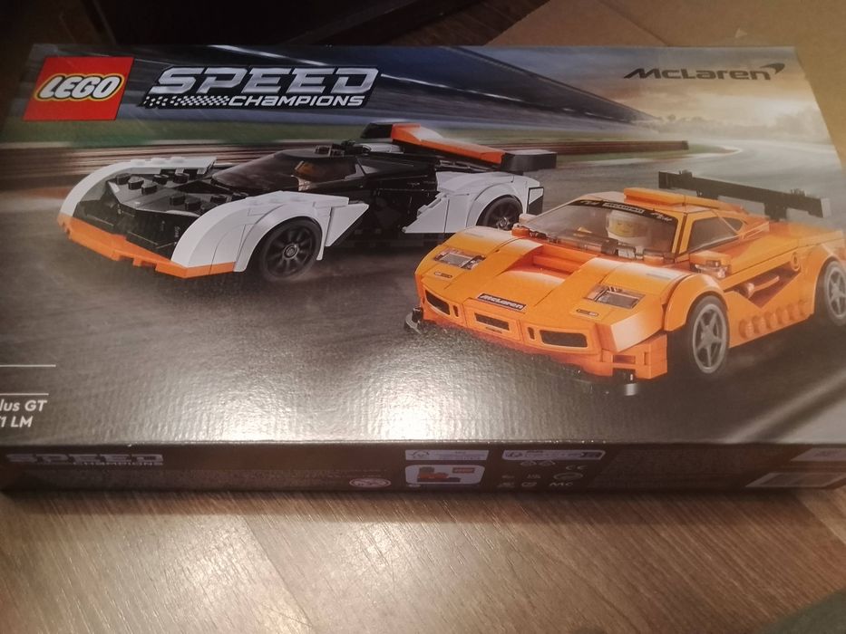 Klocki LEGO 76918 Speed Champions - McLaren Solus GT i McLaren F1 LM