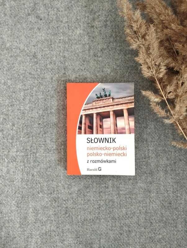 Słownik niemiecko polski z rozmówkami język niemiecki turysta Harald G