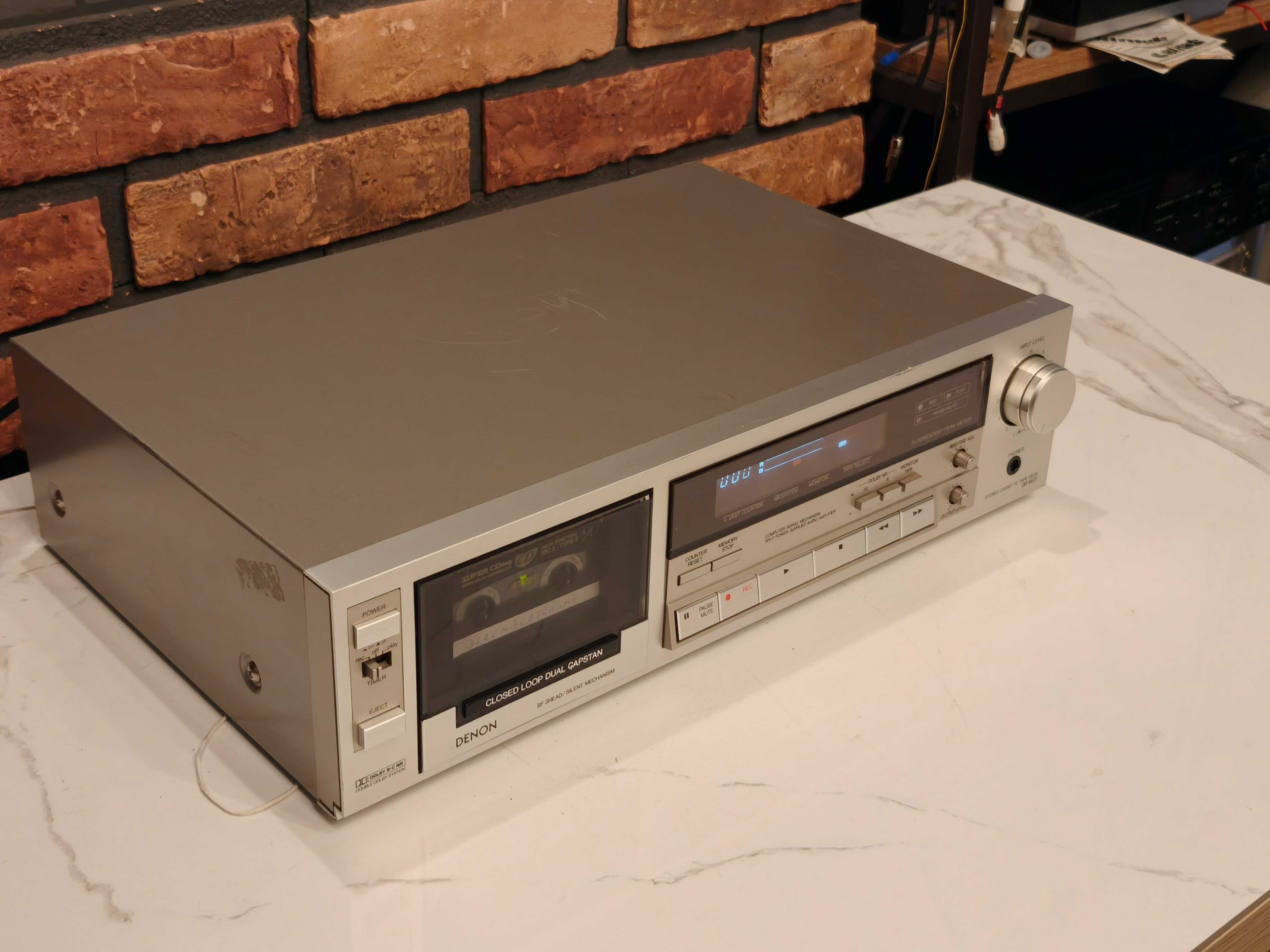 DENON DR-M22 ! Rzadki magnetofon kasetowy ! OKAZJA