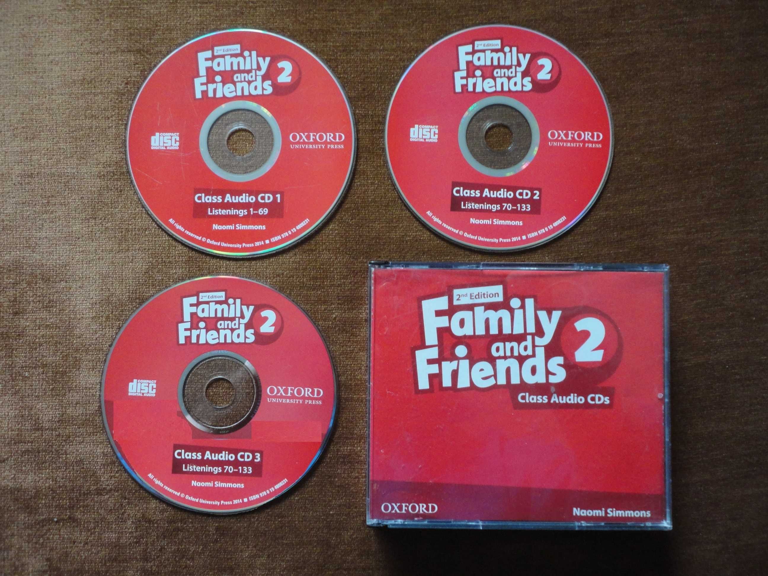 Family and friends 2 Class Audio CDs (2d Edition)