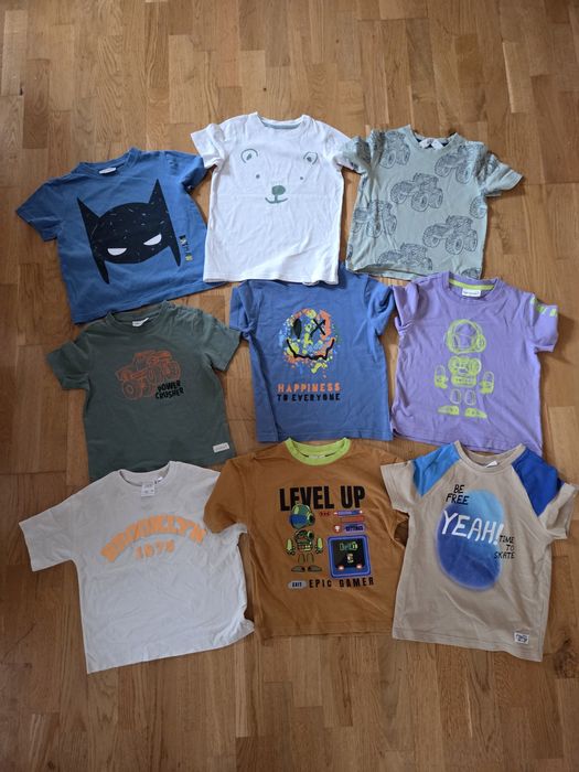 Zestaw 61 szt. Coccodrillo zara h&m cool club getry bluzy koszulki