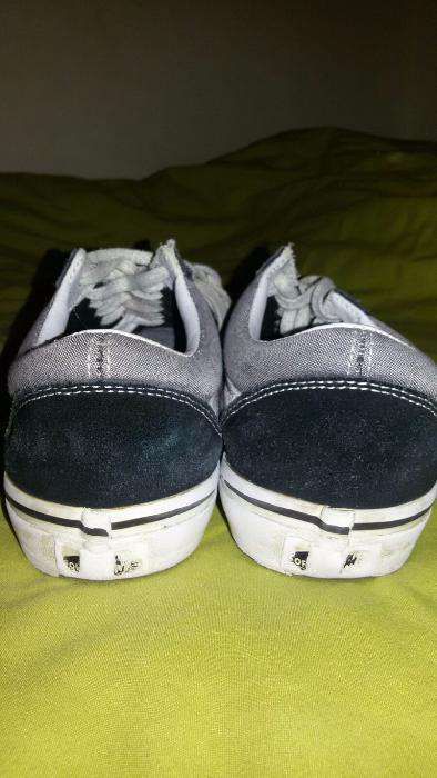 Tenis Vans Preto e Cinza