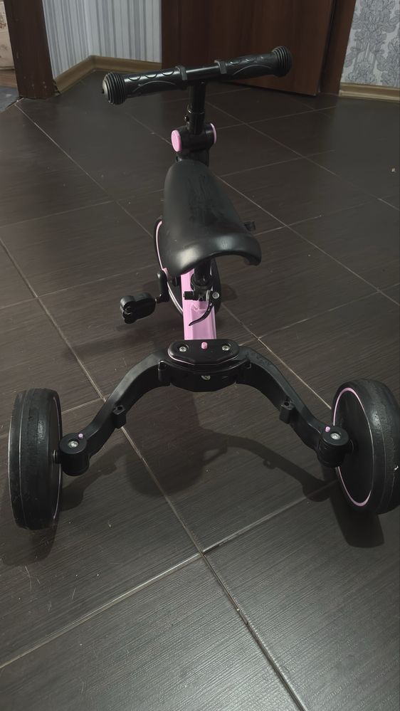 Беговел велосипед 3 в 1 Kidwell PICO Pink