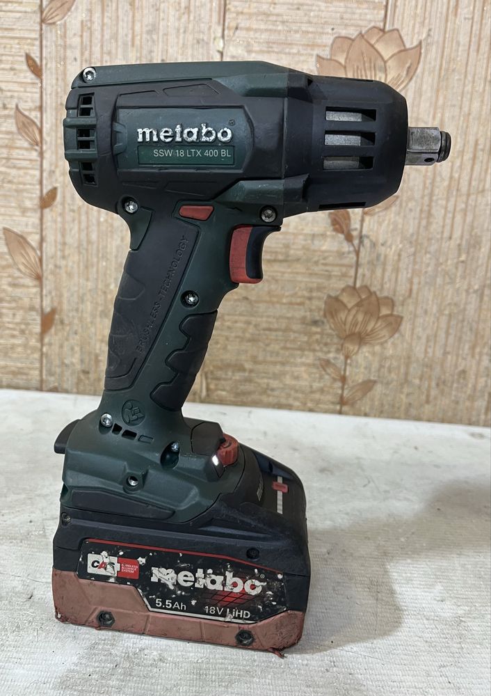 Гайковерт → Metabo SSW 18 LTX 400 BL + АКБ на 5.5 Ah та ASC 55 !