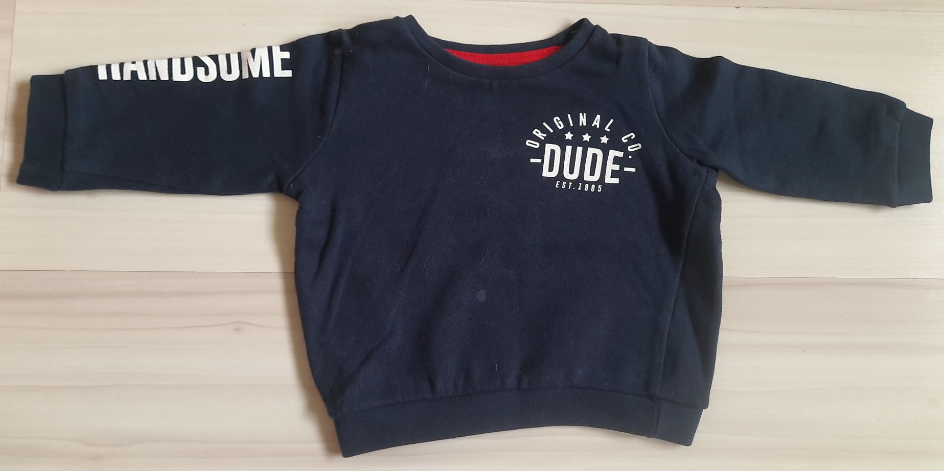 Zestaw 4szt: Bluza chłopięca r.68