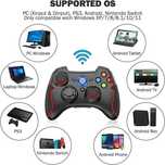 Ergonomiczny joystick PC Gamepad Niebieski