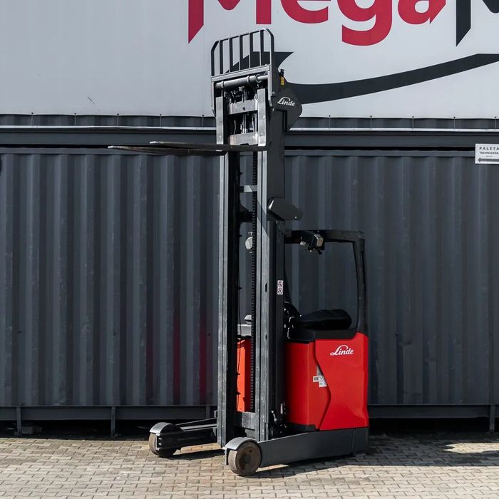 Linde R14  wózek boczny reach truck sztaplarka paletowy