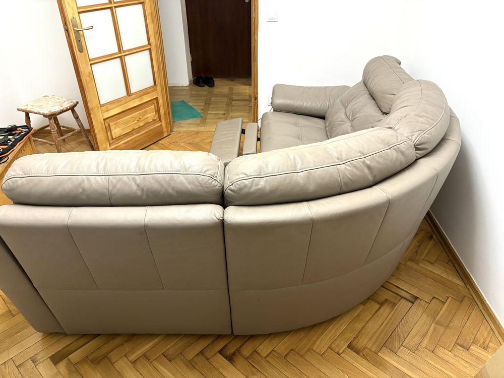 Narożnik kanapa Toledo z funkcją relax Agata Meble