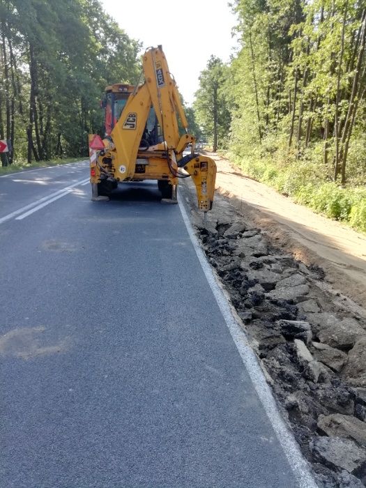 Usługi koparką, koparko-ładowarką, usługi wywrotką Łochów  Kamieńczyk