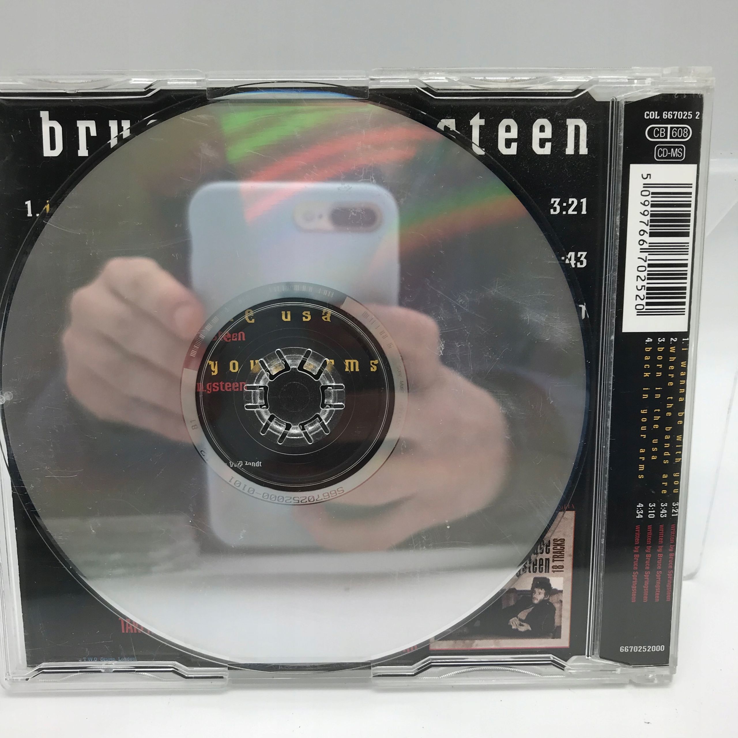 cd - bruce springsteen - i wanna be with you