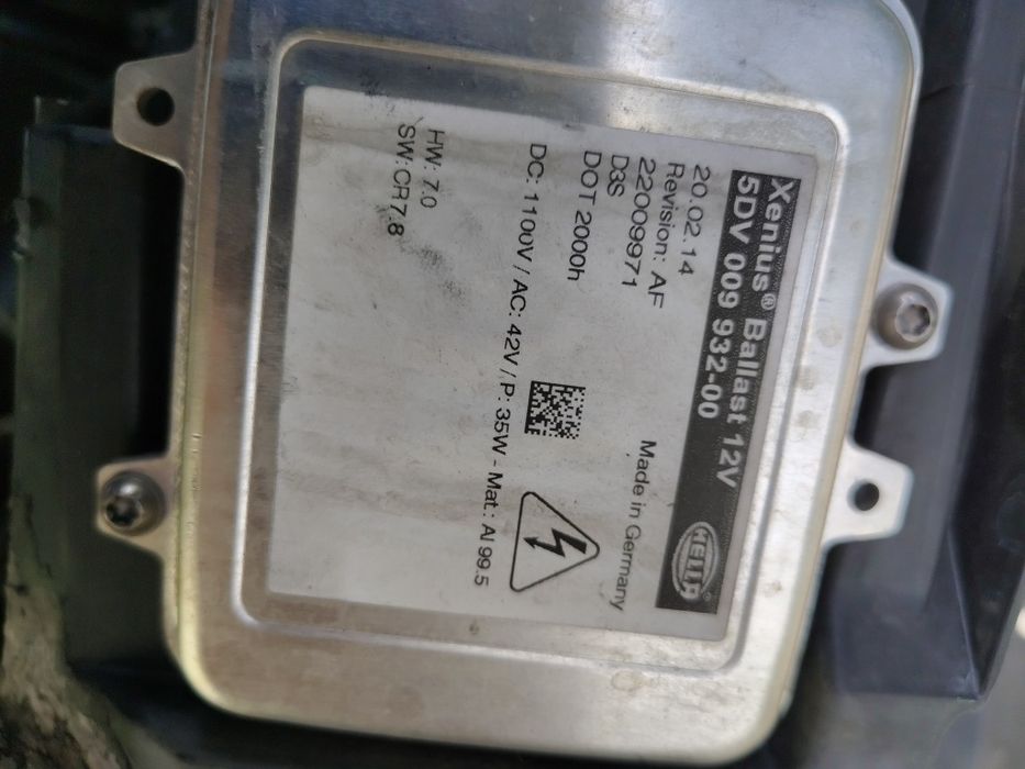 Przetwornica Xenon astra j Insignia lift hella oryginał opel 2014r