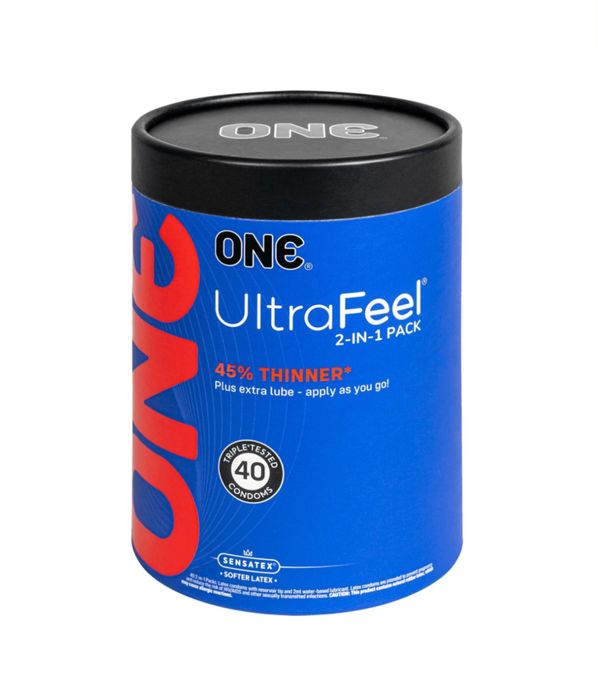 ONE UltraFeel 2-in-1 Pack 1/40 шт презервативи