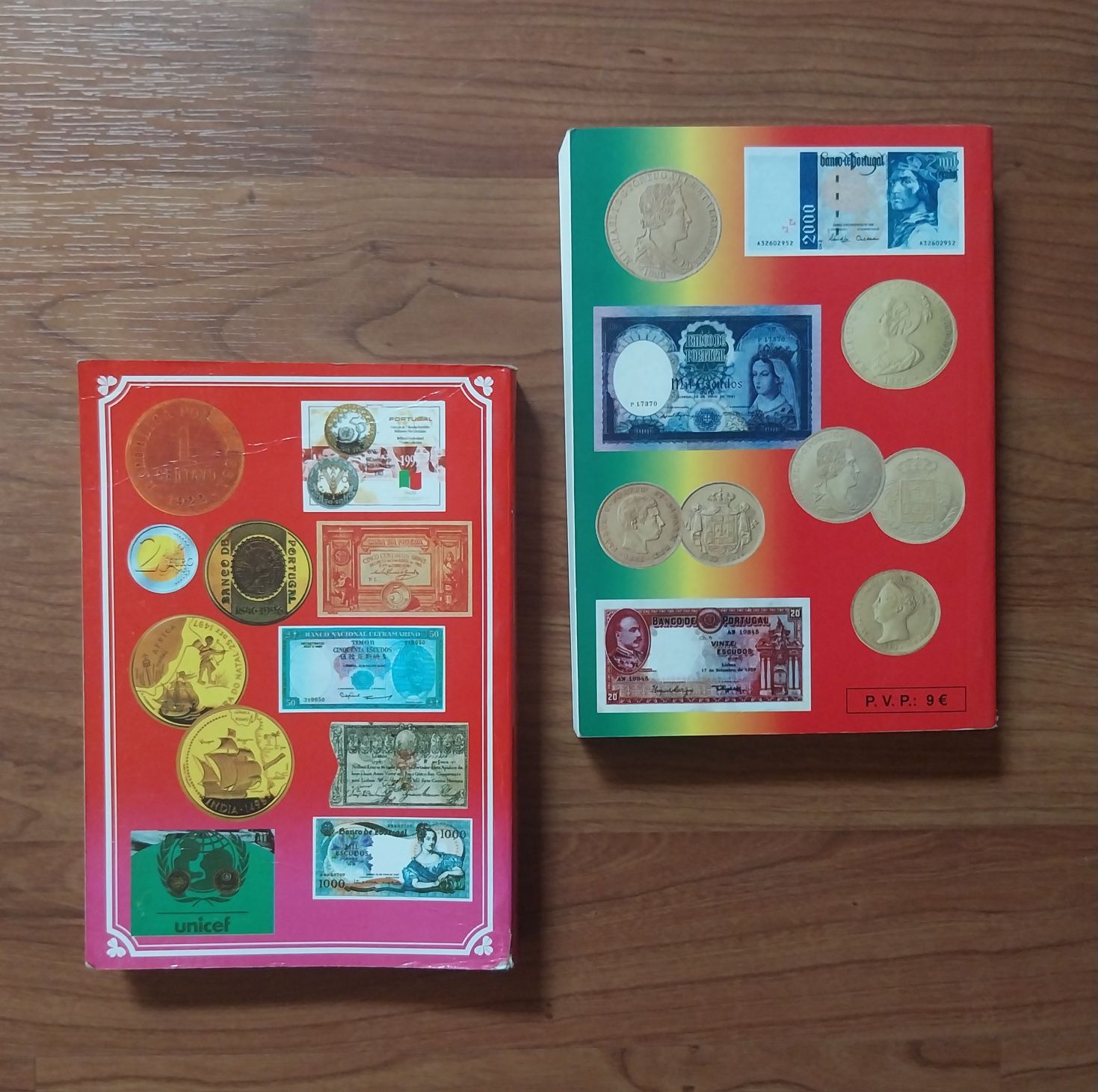 Catálogos moedas e notas - F. Ferreira da Silva  2001 e 2005/6