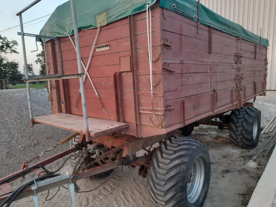 Przyczepa HUMMEL 14t trzystronny wywrot pronar metaltech