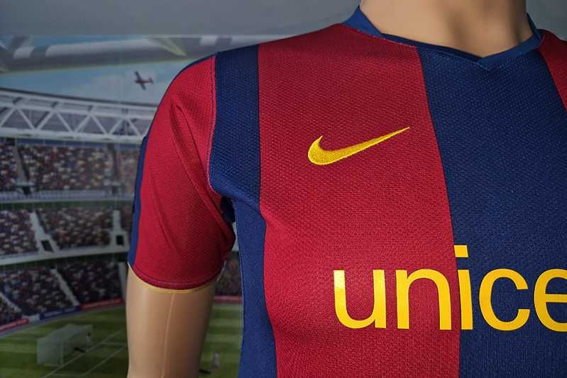 Futbol Club Barcelona Nike Fit 2007-08 home size: L 152-158