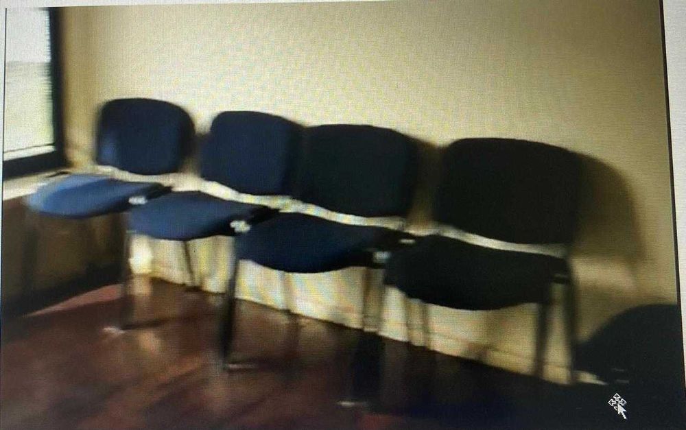 cadeiras de escritório em tecido semi novas