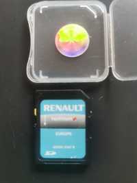 Renault Karta SD nawigacja TomTom Europa