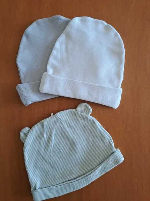 spodnie, bluza, czapki dla chłopca 62