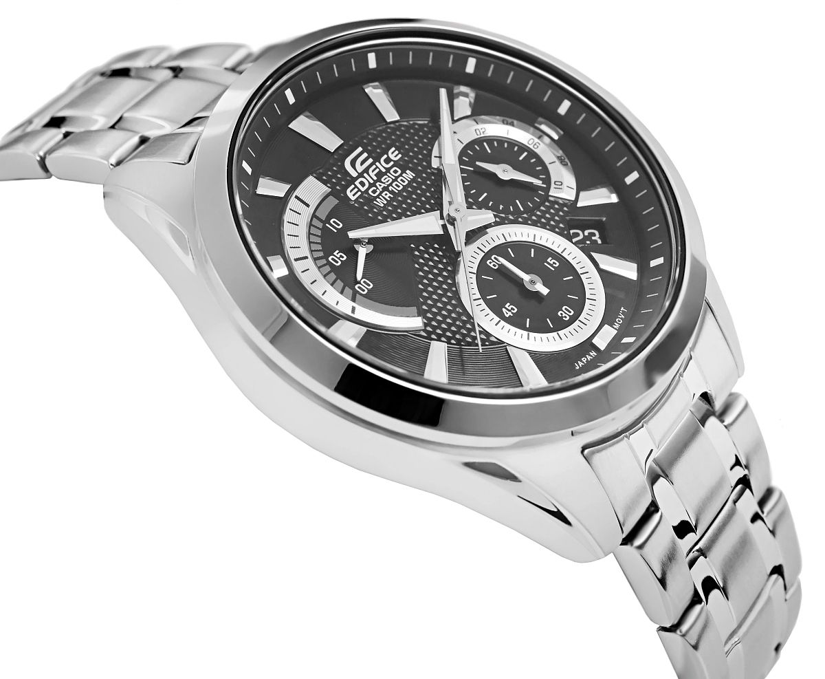 zegarek męski casio edifice efv-580d-1avuef 10 bar + box