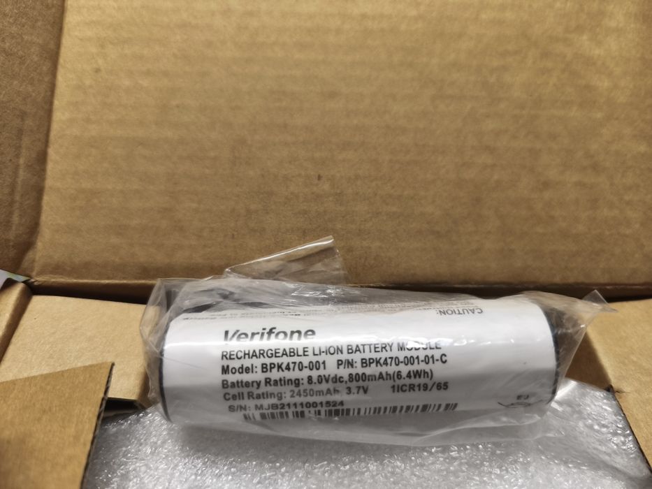 Літій-іонний акумулятор для платіжного терміналу BPK470-001/-01-c
