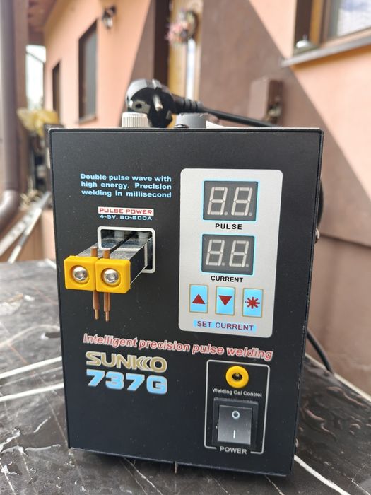 Zgrzewarka punktowa akumulatorowa Sunko 737G