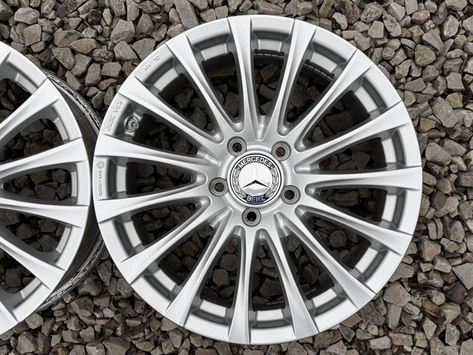 JAK NOWE Oryginalne OE Alufelgi 17" 5x112 Mercedes-Benz