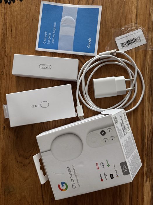 dtwarzacz multimedialny Google SMART TV CHROMECAST 4.0 4 GB