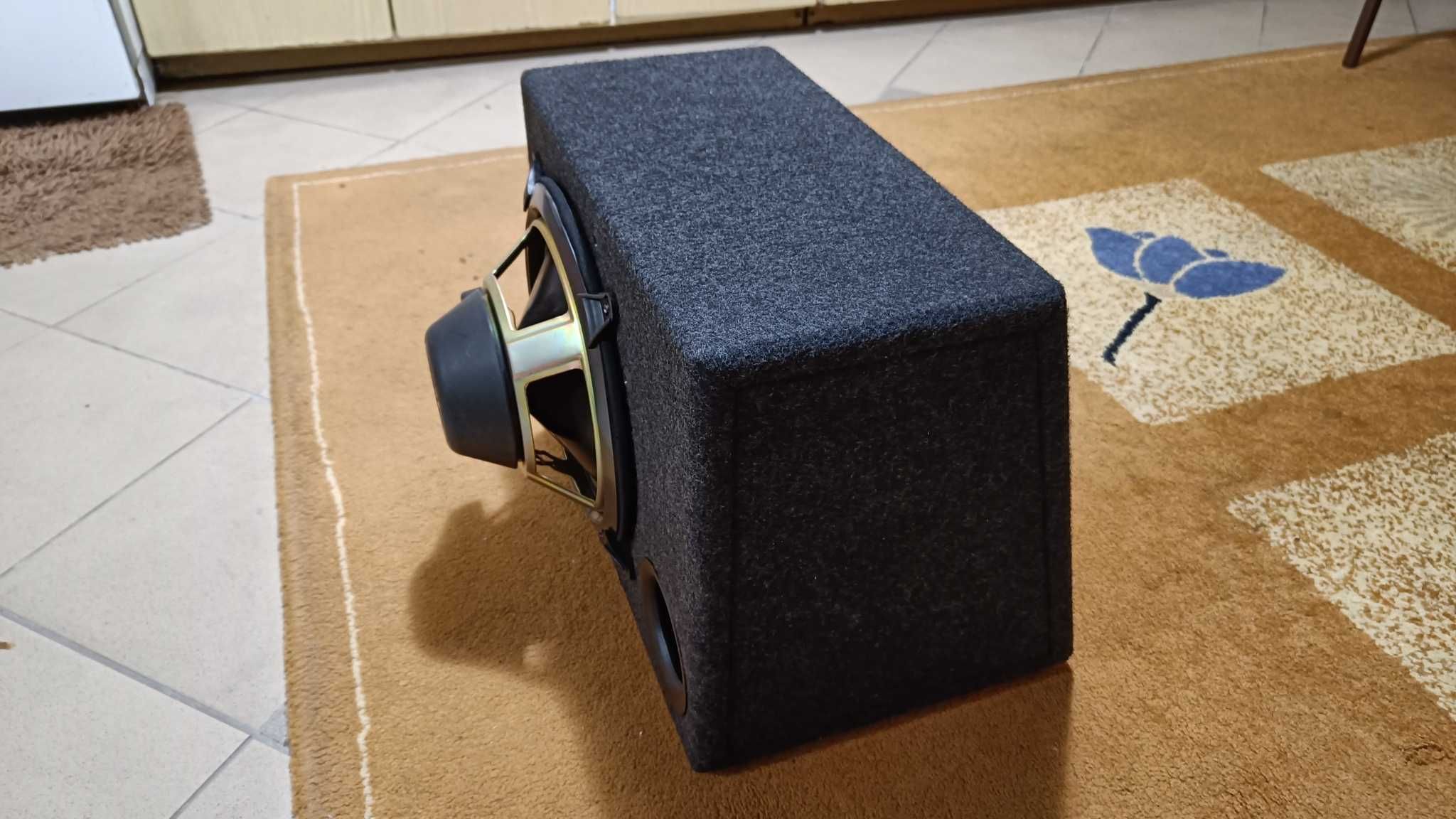 Skrzynia basowa Basser B1025 + 2x głośniki subwoofer Pioneer