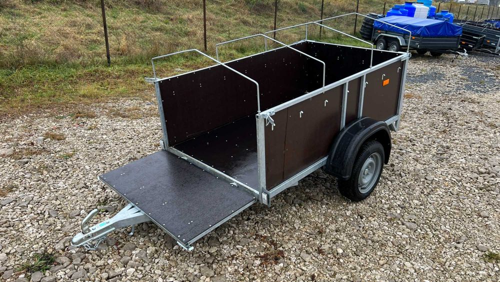 Причіп до легкового авто (Львів)  2 х 1,2 м борт 60см оцинкований