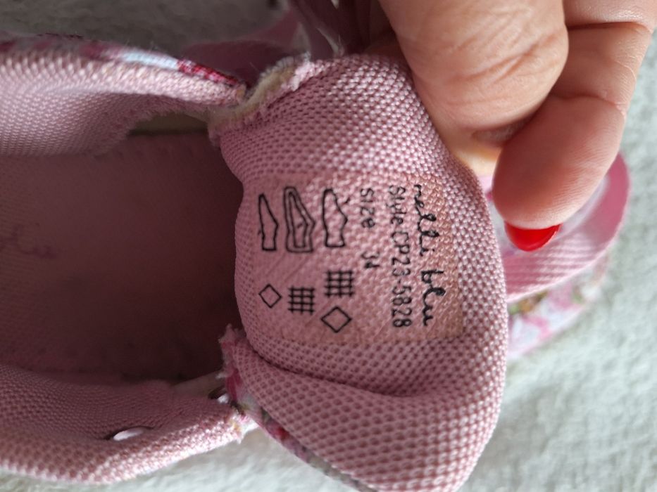 Trampki dziewczęce nelli blu rozmiar 34