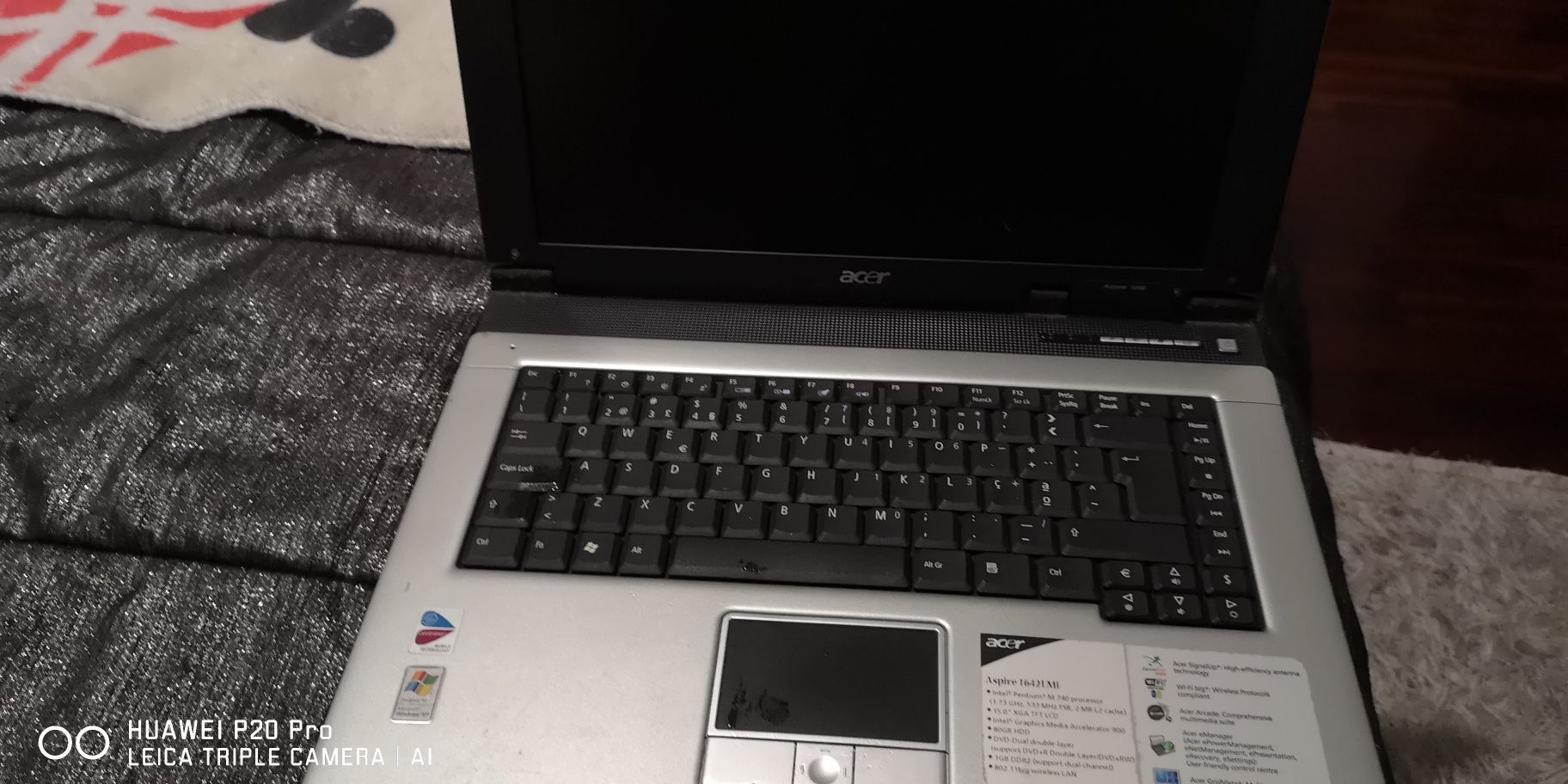 Computador Acer com leitor cds