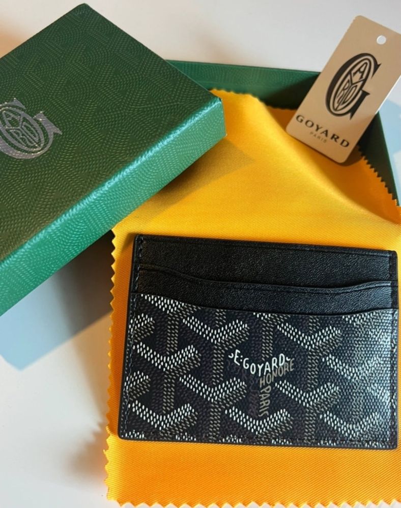 Goyard Carteira Preta