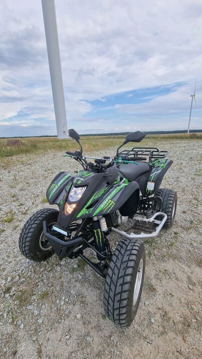 Kawasaki KFX QUAD Kawasaki KFX 400 SWAP ER6 Rama 2003 Silnik 2008
