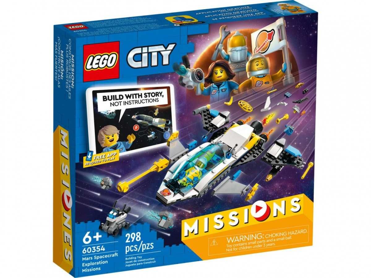 Lego CITY 60354 Wyprawy badawcze statkiem marsjańskim