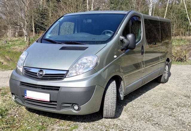 Bezwypadkowy Opel Vivaro, L2H1 9 miejsc, 2014 salon Polska,